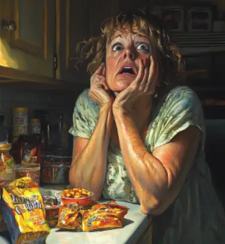woman with compulsion